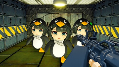 🚪Kill GuguGaga Penguin In Area 51 🔦