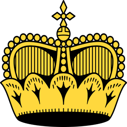 Transparent Background Liechtensteinian Crown Roblox decal