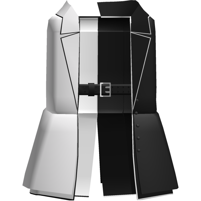 Formal Conflict Elegant Suit (White and Black)