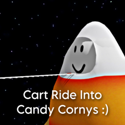 Cart Ride Into Candy Cornys!