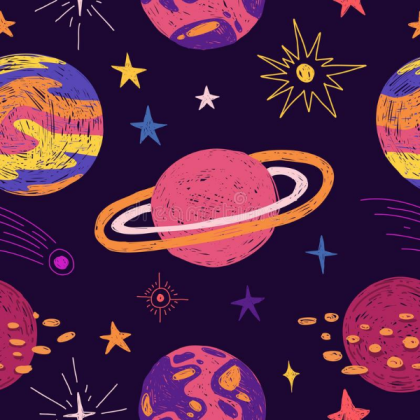 Cartoon galaxy Roblox decal