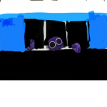 purple rainbow friend