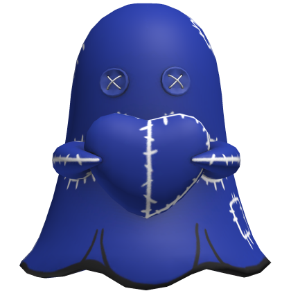 blue halloween ghost