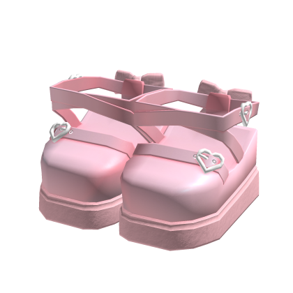 3.0 Pink Platform Mary Janes