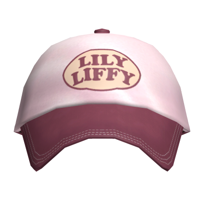 🍀Y2K Simple Logo Cap (Pink) Roblox item