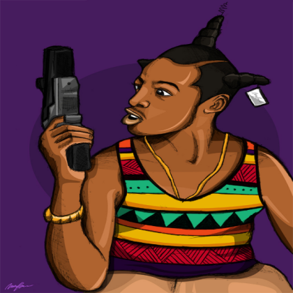 Trill Painting (1) Roblox decal