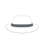 Gray fedora