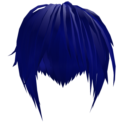 scene wispy hair ҂ blue