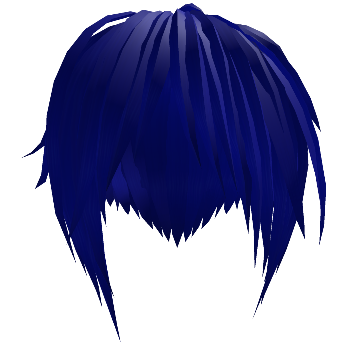 scene wispy hair ҂ blue