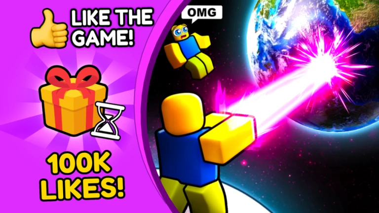 More About Shoot Beam Simulator, Image source: Roblox.com