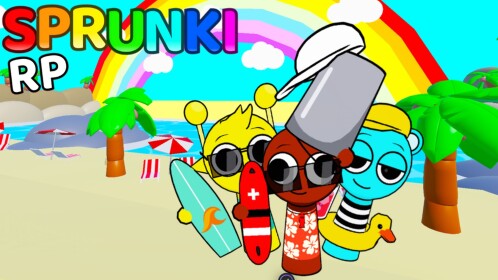 3D Sprunki RP! 🏖️ [ฤดูร้อน!] 