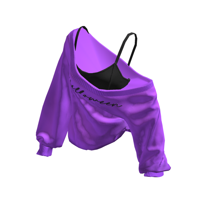 Halloween Cozy Baggy Autumn Sweater