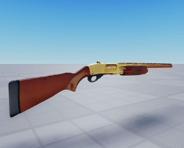 (WORKING GUN) REMINGTON 870 GOLD EDITION [PBR] preview 2