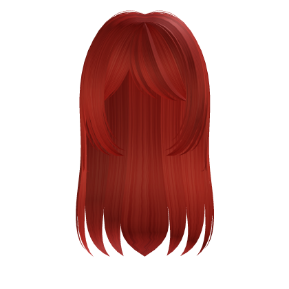 Cute Shy Girl Hair in Red