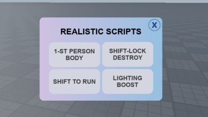 Realistic Plugin (pre-alpha) preview 1