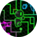 Green/Purple/Blue Lines Skin