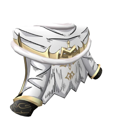 Cacao Society - White Ichigo's Royal Hollow Cape | Roblox Item