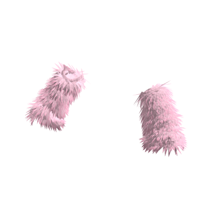 Fluffy Pink Arm Warmers thumbnail