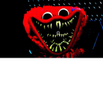red huggy monster