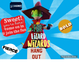 The Lizard Wizards hang out