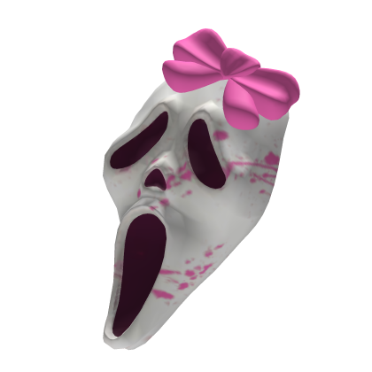 Pinky Bloody Screaming Ghostface With Bow