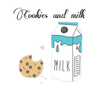 cookies and milkXD