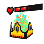 [⏳] 8-Bit Royale Crown + 8-Bit HP Bar [ANIMATED]