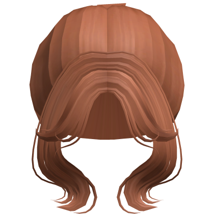 Soft Princess Wavy High Bun (Ginger)