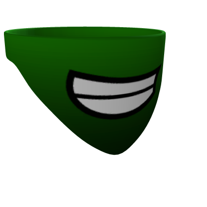 Green Smiley Mask