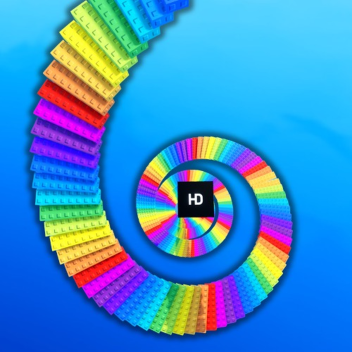 MEGA RAINBOW STAIRCASE TO ADMIN 😈