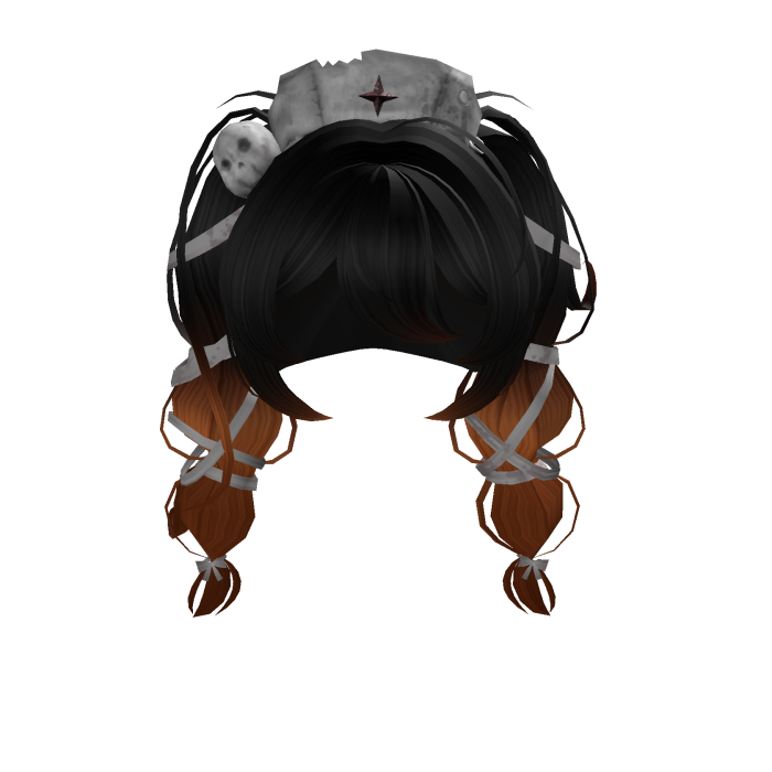 Cute Halloween Horror Nurse Braids