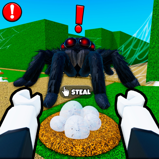 Steal Eggs from Spiders! 🕷️ official Roblox game thumbnail