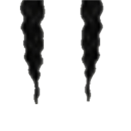 black hair Roblox decal