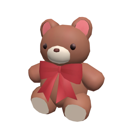 Cutesy Brown Teddy Bear Roblox item