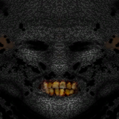 Scary Zombie Face Roblox decal