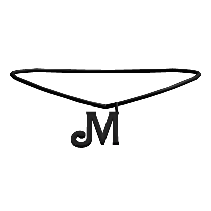 ꒰3.0꒱ BB initial necklace: M