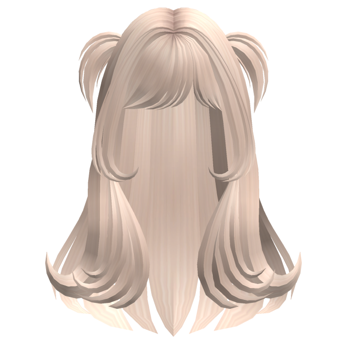 Cute Long Kawaii Doll Pigtail Hair (Beige)