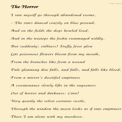Horror poem! Roblox decal