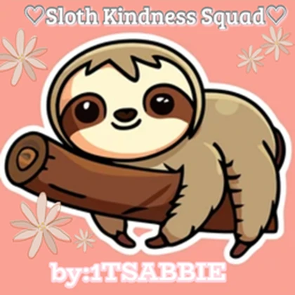 Sloth Kindness Squad Roblox group icon