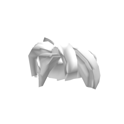 Emissive Glowing White Bacon hair