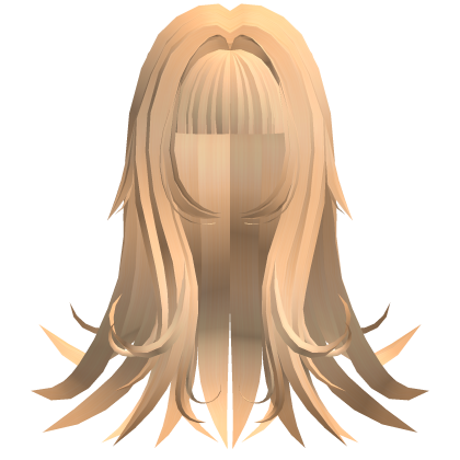 Long kawaii anime moe spikes in blonde