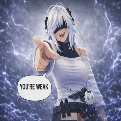 gojo ur weak cosplay  Roblox decal