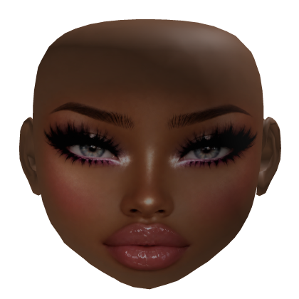 baddie mesh head makeup
