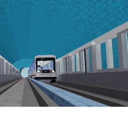 [under construction] metro line 1 icon
