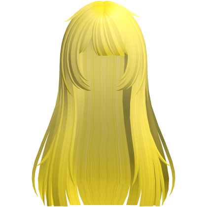 🖤 sweet sleepy fallen angel hair in yellow