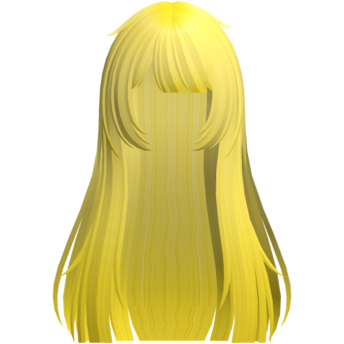 🖤 sweet sleepy fallen angel hair in yellow