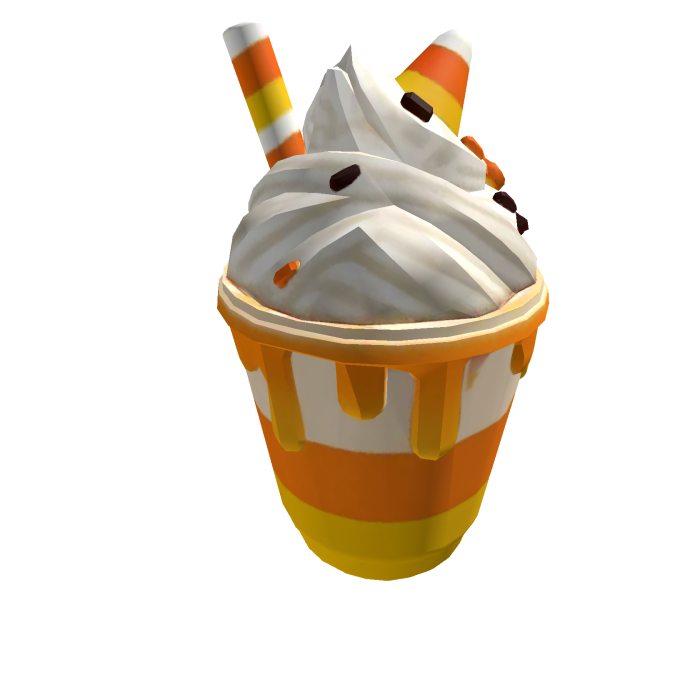 Candy Corn Halloween Shake