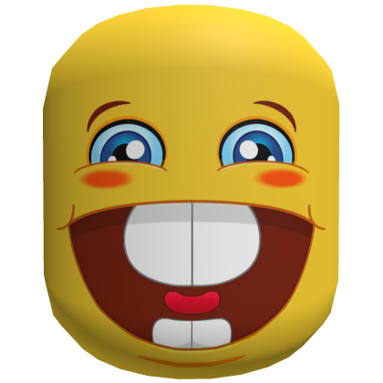 Silly Smile Emoji Face  Roblox item