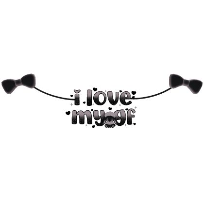 ‧˚ . ilmgf sakura antler add on black bunny Roblox item