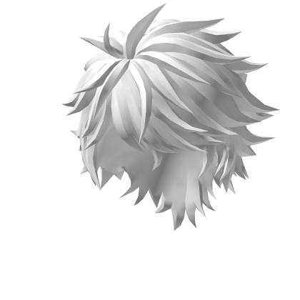 White Chaos Hair Roblox item